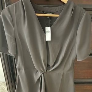 Brownish/grey banana republic blouse